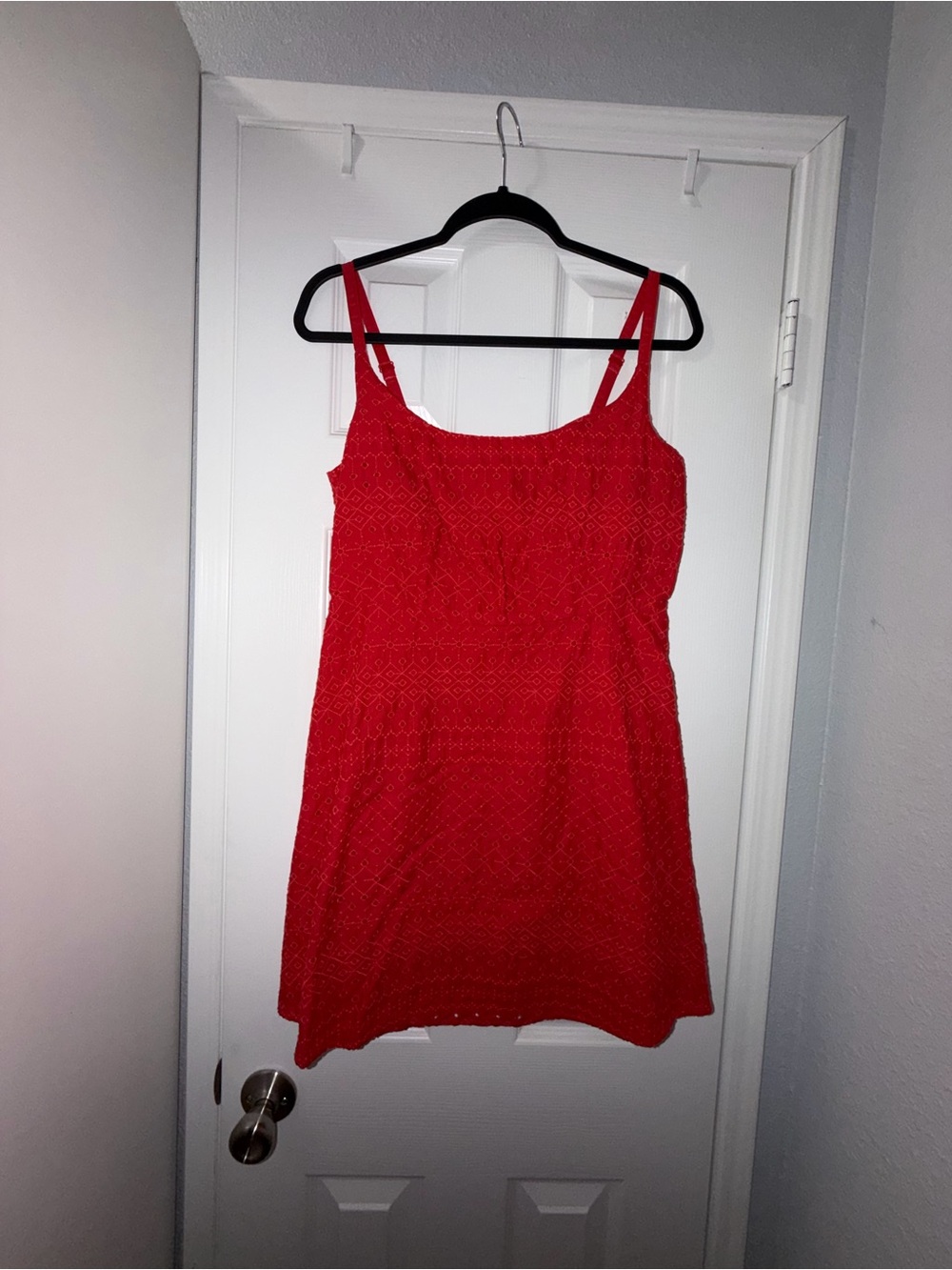 Old Navy Red Lace Mini Sundress